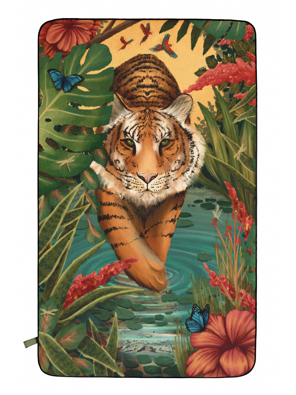 Toalla Tigre Tropical